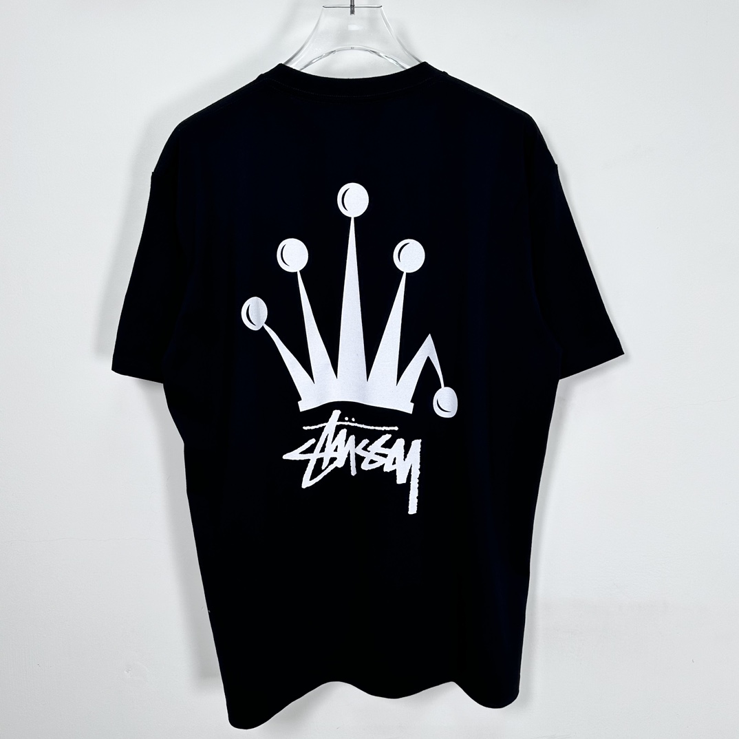 Stussy Regal Crown Tee Pigment Dyed "Black"（1905001）