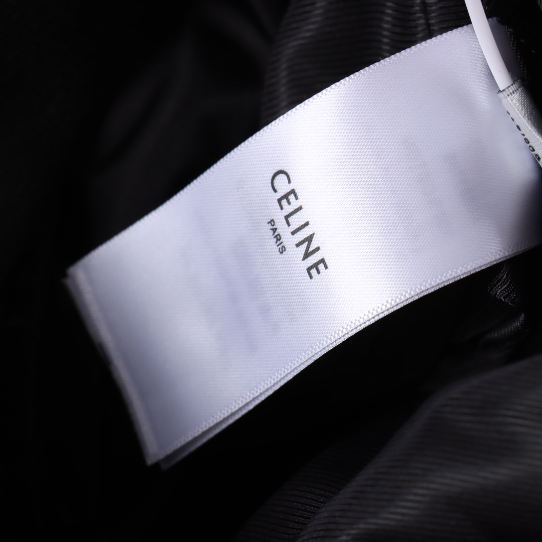 Celine SS22 letter print bomber jacket（2W867532T-38NO）