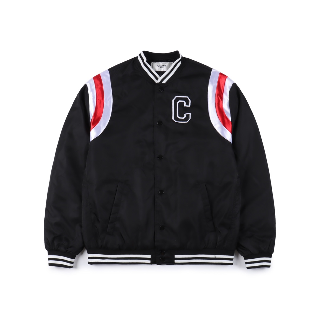 Celine SS22 letter print bomber jacket（2W867532T-38NO）