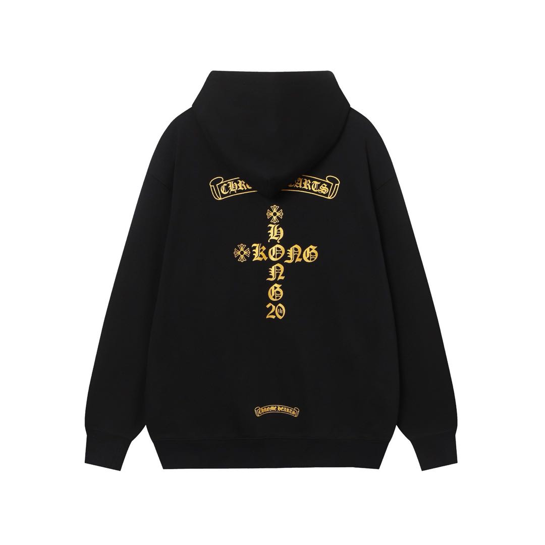 Chrome Hearts Zip Up Hoodie (CH-2004-79）