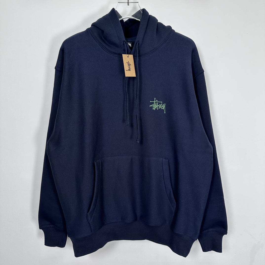 Stussy Built In Usa Hoodie "Ash Heather"（1925059）