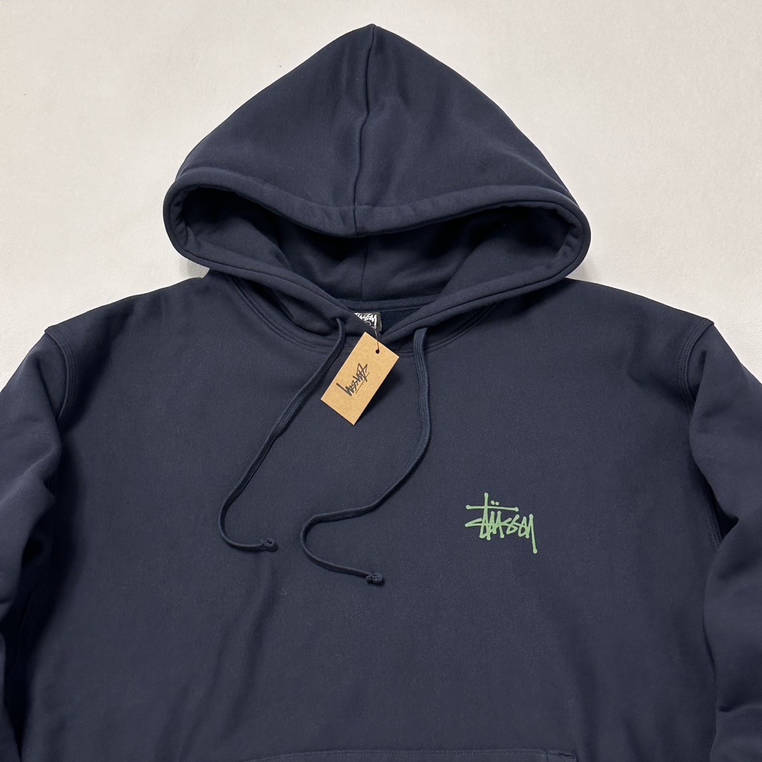 Stussy Built In Usa Hoodie "Ash Heather"（1925059）