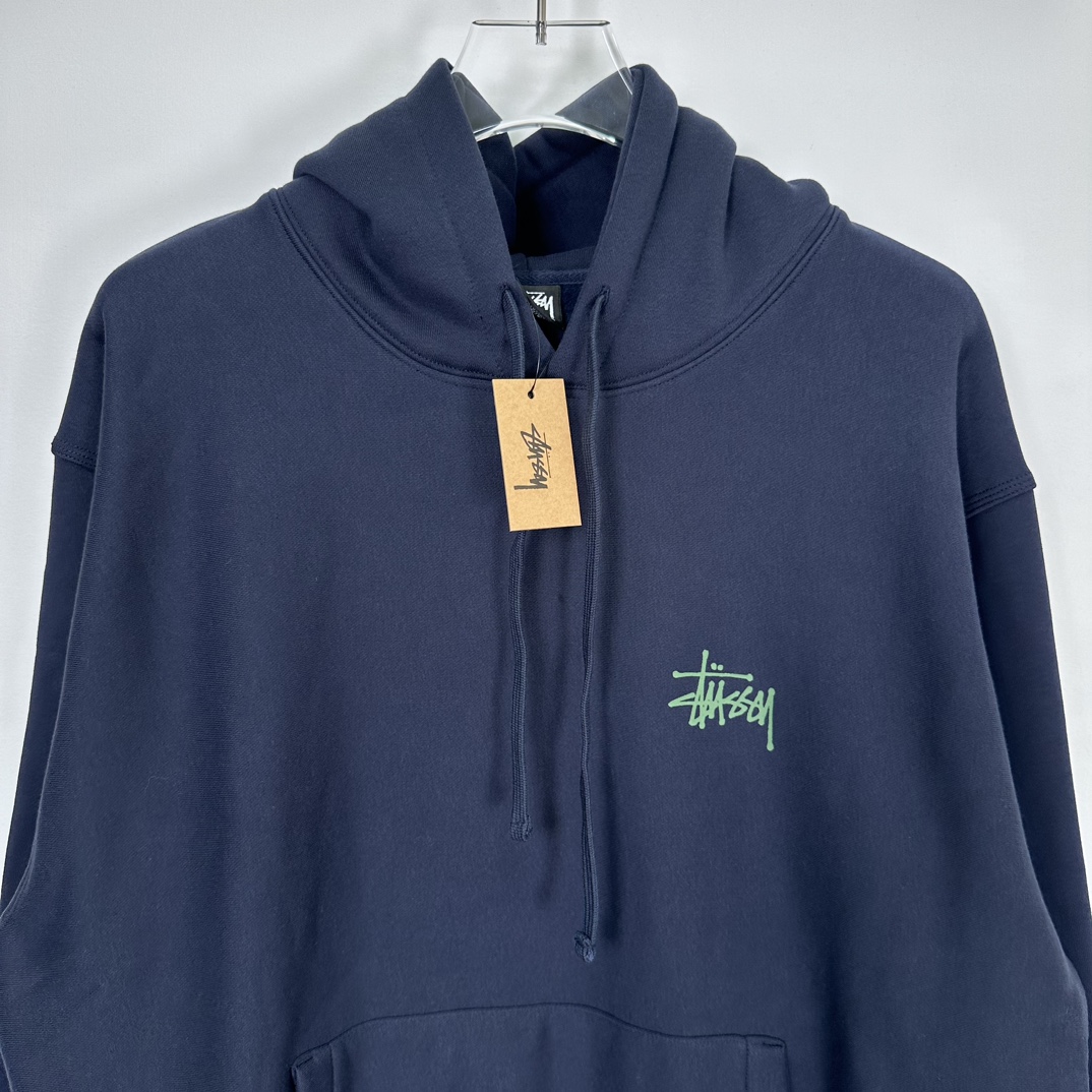 Stussy Built In Usa Hoodie "Ash Heather"（1925059）