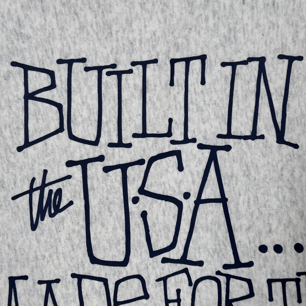 Stussy Built In Usa Hoodie "Ash Heather"（1925059）